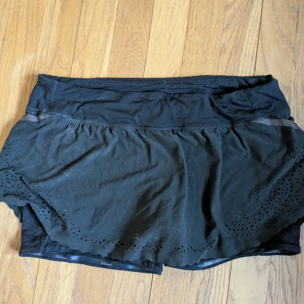 Black Athletic Skort